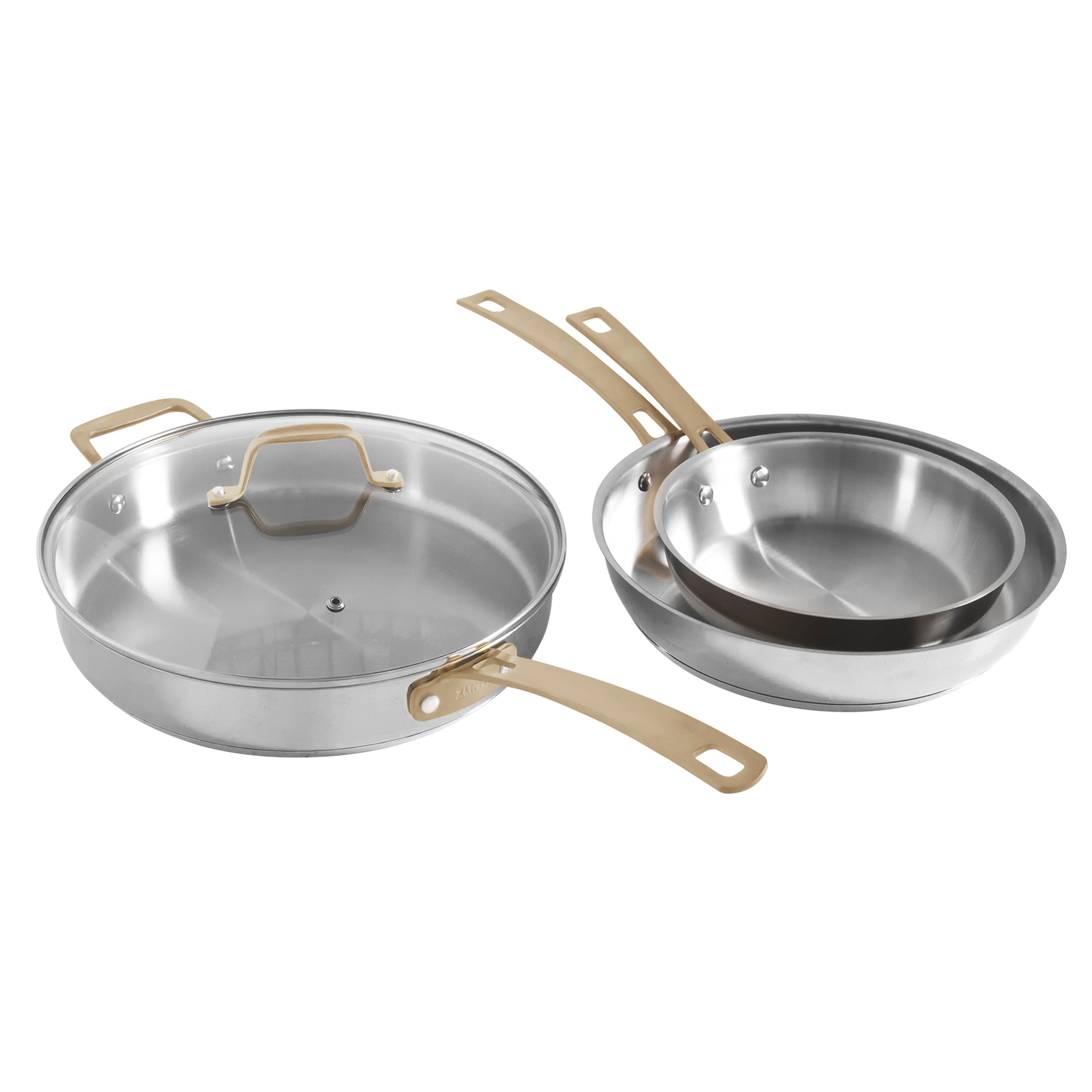 ZLINE 10-Piece Stainless Steel Non-Toxic Cookware Set (CWSETL-ST-10)